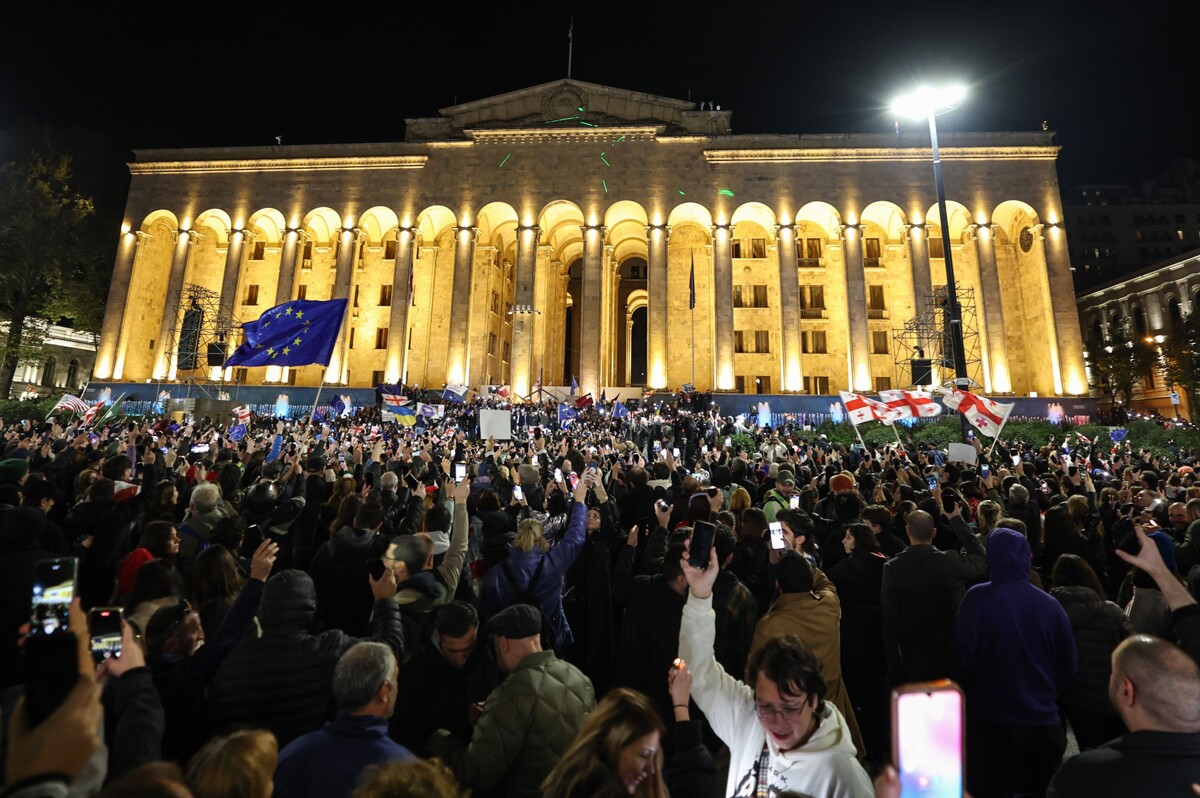 Mass Protests in Georgia Following Election Results